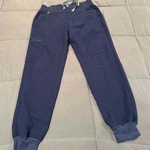 FIGS!! Navy blue jogger-style scrub pants